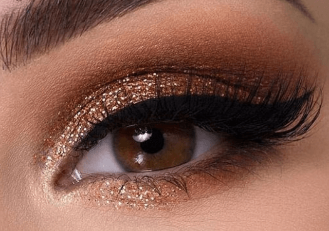 glitter eyeshadow