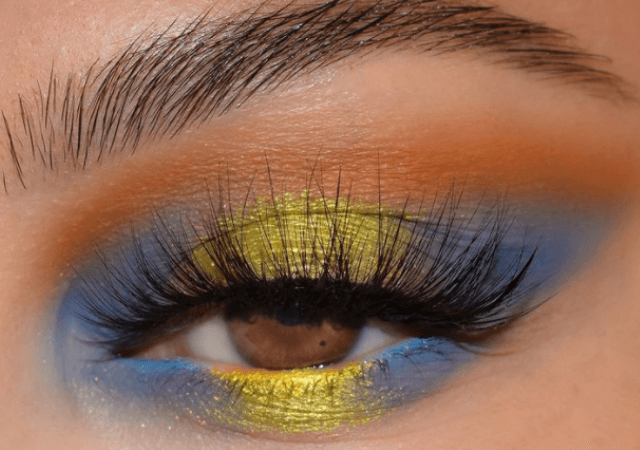 blue eyeshadow looks