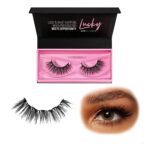 Glamnetic Vegan Magnetic Eyelashes, Short Cat Eye Faux Mink Lashes