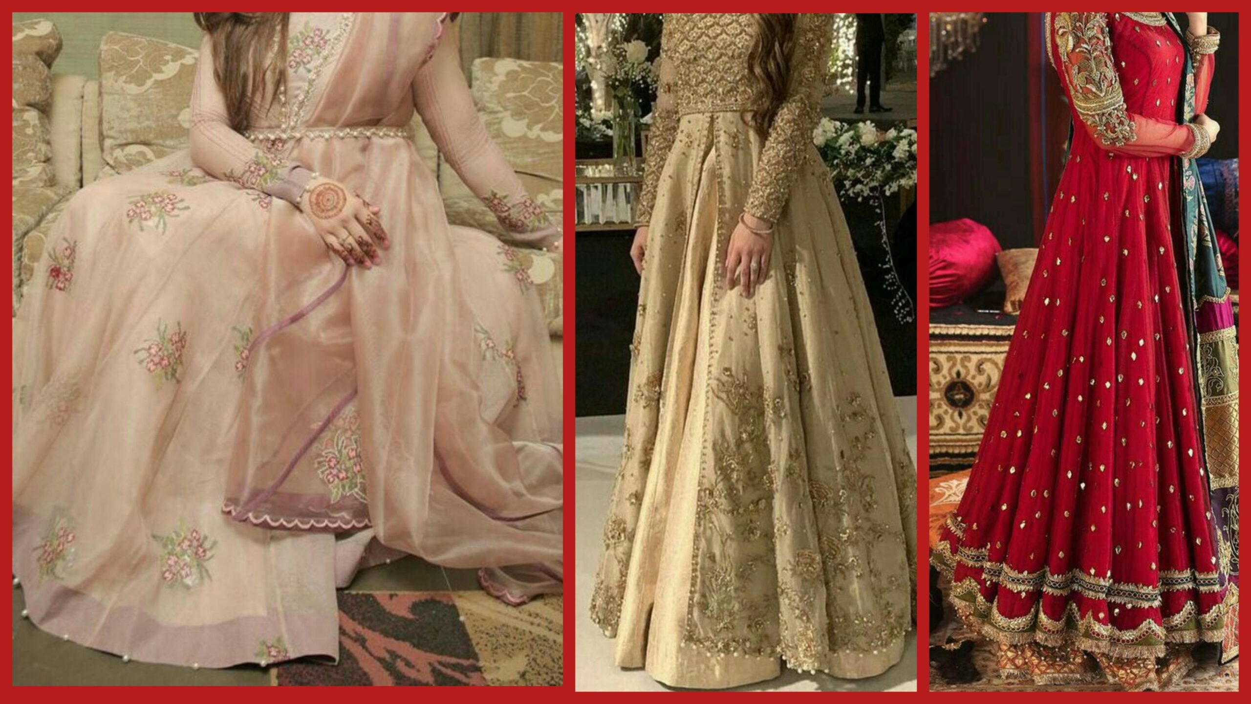 new trend long frocks