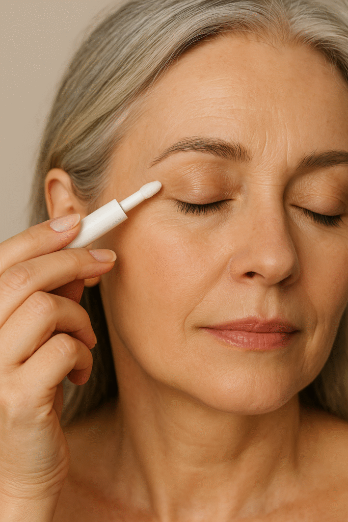 eye makeup for older women