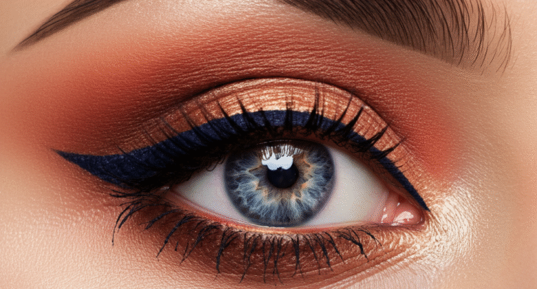 eye makeup for blue eyes