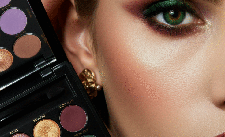 eye makeup for green eyes