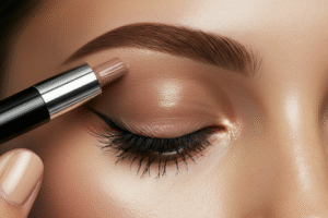 eye makeup for downturned eyes