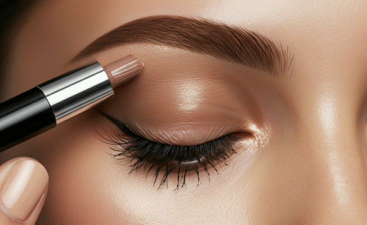 eye makeup for downturned eyes