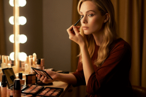 eye makeup for upturned eyes