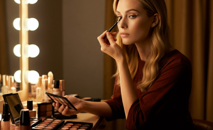 eye makeup for upturned eyes