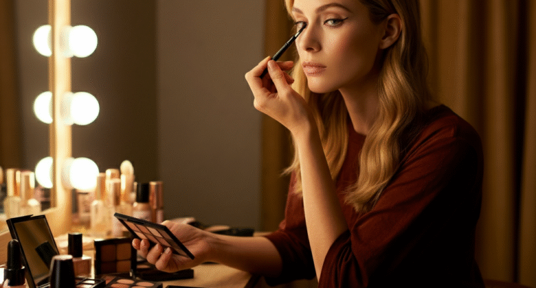 eye makeup for upturned eyes