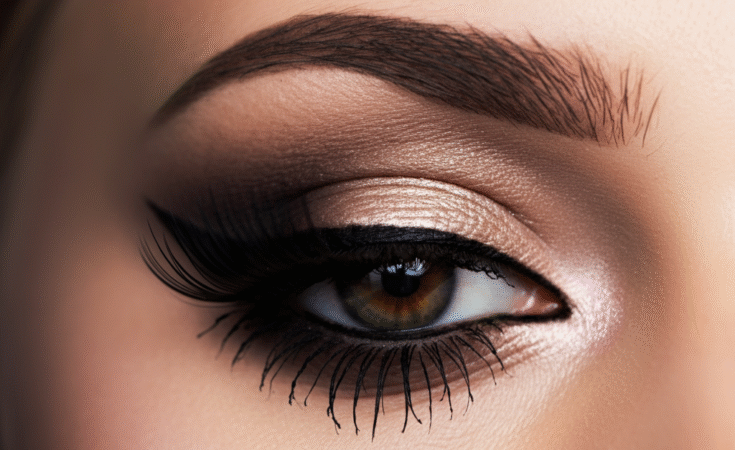 eye makeup for close-set eyes