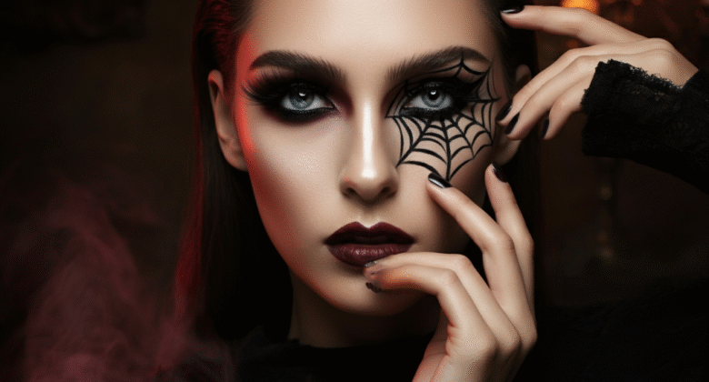 eye makeup for Halloween