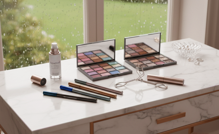 eye makeup for rainy days