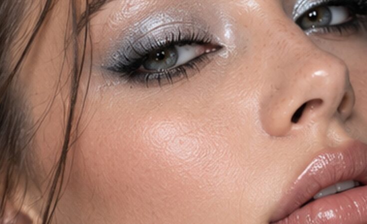Frosted Eye Makeup