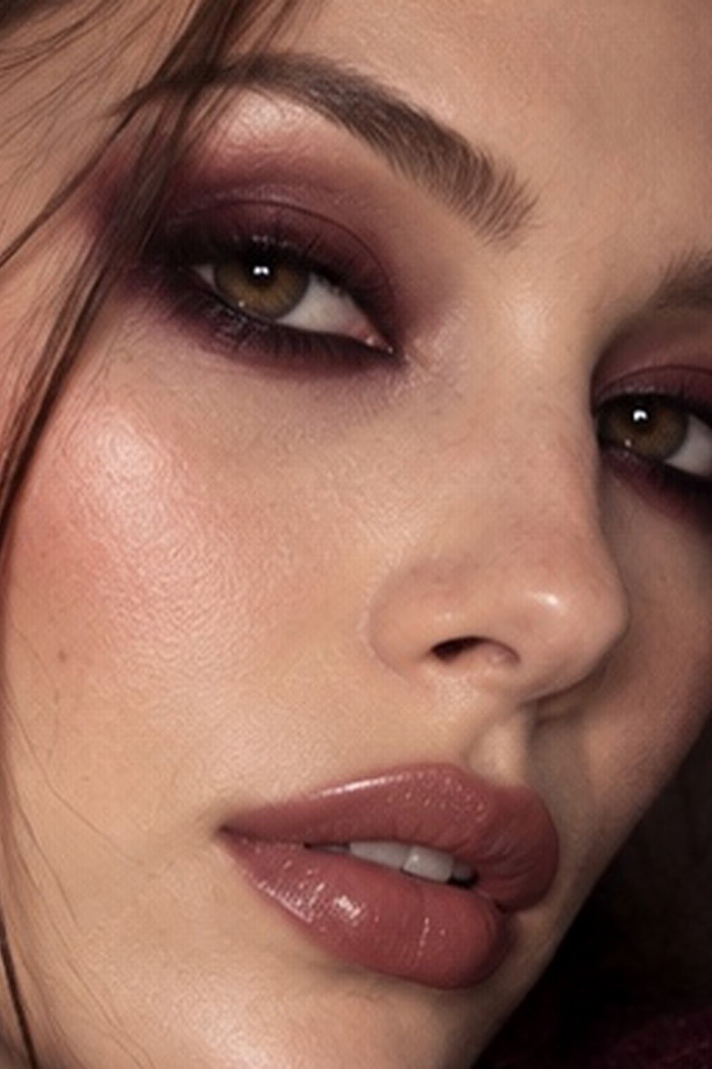 Plum and Burgundy Smoke