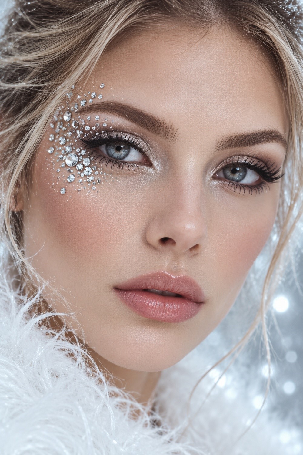 Rhinestone Detail on One Side